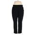 Eddie Bauer Dress Pants - High Rise: Black Bottoms - Women's Size Large