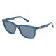 Calvin Klein CKJ24601S Unisex-Sonnenbrille Vollrand Eckig Kunststoff-Gestell, blau