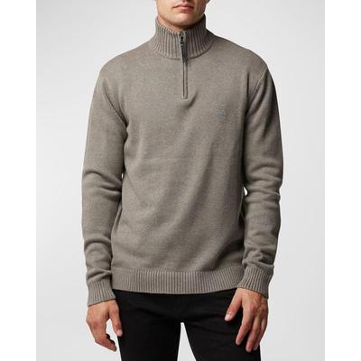 Merrick Bay Half-zip Cotton Sweater