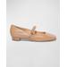 Patent Mary Jane Ballerina Flats