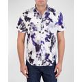 Tasman Cotton-stretch Short-sleeve Shirt