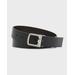 Gancio Buckle Leather Belt