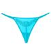 Bigersell Cheeky Underwear for Women Clearance Period Underwear Seamless Panty Style P-530 Polyester Bikini Panties Lace Thongs Ladies Briefs High Waist Women s Bikini Panties Blue XXL