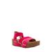 Picnic Water Resistant Platform Sandal