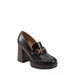 Machi Platform Bit Loafer Pump - Black - Marc Fisher Heels