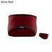 1Pcs Outdoor Sports Hair Bands Hair Sweat Women Girls Ear Muffs Headband Running Headband Ear Warmer Winter Sweatband WINE RED