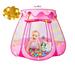 FZFLZDH Kids Play Tent Pop Up Tent for Girls Princess Princess Castle Large Playhouse Indoor Outdoor Foldable popup Dream CastleTent Gift Do Not Include Toy Balls Pink