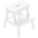 Mini Step Stool Miniature Wood Chairs for Crafts Furniture Gifts Models Doll House