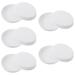 5pcs 100 Paper Hot Coffee Cup Lid Dome Hot Coffee Cup Lid Togo Cup Lids White