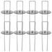 U-shaped Ground Nail Stakes 20 Sets Tool Manicure Camping Accesorios Accessories for Tent Peg Gardening Lawn