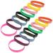 Motivational Bracelet 100 Pcs Colored Wristbands Quote Bracelets Jewelry Positive Energy Men Women Silica Gel