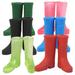 6 Pairs Mini Boot Models Toy House Shoes Mini Scene Adornments Rain Boots Decors