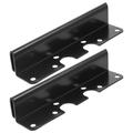 2 Pcs Bed Hook Bed Frames Headboard Bed Rail Bracket Metal Bed Rail Fasteners Bed Frame Hardware Furniture Accessory