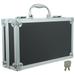 Aluminum Toolbox Portable Medical Boxes Suitcase Alloy Cash Storage Bins for Garage Flannel