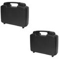 2 Pack Outdoor Survival Box Multi-function Tool Case Carrying Chest Suitcase Field Sealable Containers Universal
