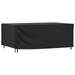 Garden Furniture Cover Black 240x140x90 cm Waterproof 420D