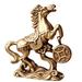 Good Luck Horse Ornament The Gift Copper Statue Horse Decoration Housewarming Gift Horse Statue Home Decoration