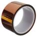 5/10/20/30/50mm100ft Heat Resistant High Temperature Polyimide Kapton Tape 33M No Sew Hemming Tape Strong Double Sided Tape Heavy Duty Wall Sticks to Hang Things Tape for Decking Tape Clear Adhesive