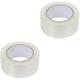 2 Pieces Wound Tape Magnetic Tape Clear Tape Package Tape For Shipping Package Shipping Tape Packaging Tape Silent Tape Twine Adhesive Tape The Pet