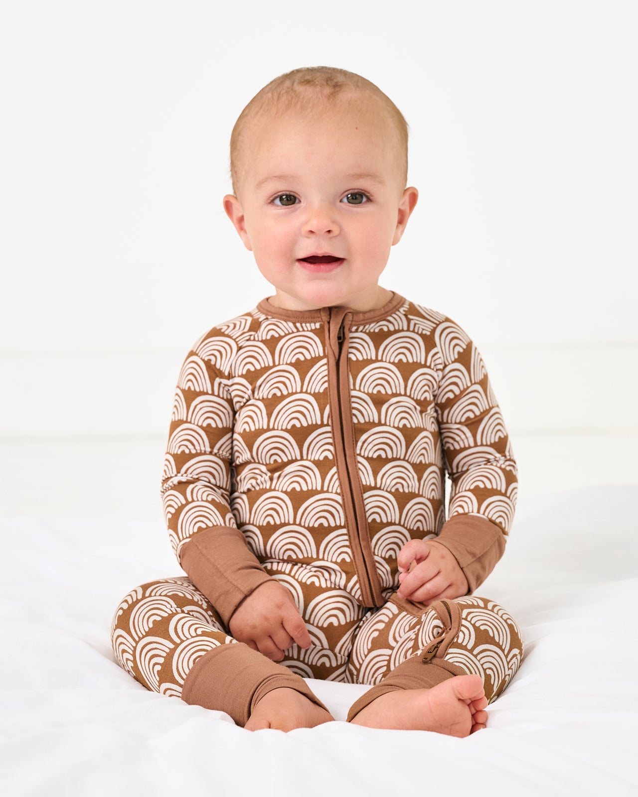 Rust Rainbows Zippy - 12-18 months
