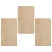 3 Pcs Postage Stamps Accessories Wax Stamp Handles Carving Stamp Handle Wood Handle Rubber Stamps Rubber Stamp Handle Pearlescent Seal Block Wooden