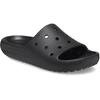 Badepantolette CROCS "Classic Slide V2", Herren, Gr. 38, schwarz (schwarz uni), Croslite, sportlich, Schuhe Pantolette Badelatschen Badeschuh, Sommerschuh, Poolslides, Schlappen, mit Lüftungsöffnungen, G-Weite