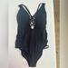 Jessica Simpson Swim | Jessica Simpson One Piece Swimsuit Size S | Color: Black | Size: S