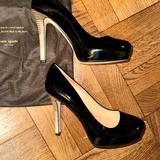 Kate Spade Shoes | Kate Spade Round Toe Black Platform Pumps | Color: Black | Size: 6