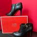 Coach Shoes | Coach Leather Black Booties Size 9 | Color: Black | Size: 9