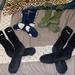 Nike Underwear & Socks | Nike Socks Bundle- 4 Pairs | Color: Black/Green | Size: Os