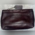 Coach Bags | Coach Vintage Large Cosmetic Case Makeup Pouch 7167 Mahogany | Color: Brown | Size: Os