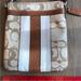 Coach Bags | Coach Crossbody Like New! Perfect Summer Crossbody! | Color: Tan/White | Size: Os