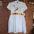 Disney Dresses | Disney Nightmare Before Christmas Zero Girls Hooded Dress - Size Xl (14) - Nwt | Color: White | Size: Xlg