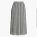 J. Crew Skirts | J. Crew Houndstooth Pleated Skirt 0 | Color: Black/White | Size: 0