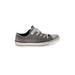 Converse Sneakers: Gray Color Block Shoes - Women's Size 6 - Round Toe