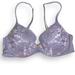 Victoria's Secret Intimates & Sleepwear | Body By Victoria Victoria Secret Lined Demi 34 C Lavender N Lace | Color: Purple | Size: 34c