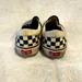 Vans Shoes | Black And White Checkered Slip On Vans Men’s Size 8 | Color: Black/Red/White | Size: 8