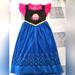 Disney Dresses | Disney Frozen Princess Anna Costume Dress - Size 5t Nwot | Color: Blue/Pink | Size: 5tg