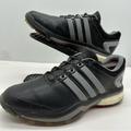 Adidas Shoes | Adidas Boost Golf Shoes Men 8.5 Adipower Black Leather Soft Spike Sneaker Q46753 | Color: Black/White | Size: 8.5