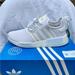 Adidas Shoes | Adidas Nmd Sneaker | Color: Silver/White | Size: 8.5