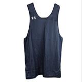 Under Armour Games | Kids Reversible Basketball Jersey Large (Under Armour) Navy Blue With White | Color: Blue/White | Size: One Size