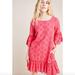 Anthropologie Dresses | Anthropologie Pink Eyelet Lace Embroidered Dani Dress | Color: Pink | Size: 6