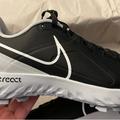 Nike Shoes | Nike React Infinity Pro Black Platinum Golf Shoes Men's Sz 10.5 Tiger Jordan | Color: Black | Size: 10.5