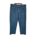 Carhartt Jeans | Carhartt Mens Blue Jeans Light Wash Relaxed Fit Fleece Lined 40 32 Cotton | Color: Blue | Size: 40