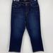 Nine West Jeans | Nine West 4 Chrystie Capri Jeans Stretch Dark Wash Comfort Blue Denim New | Color: Blue | Size: 4
