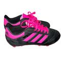 Adidas Shoes | Adidas Goletto Vi Youth Pink/Black Soccer Cleats (Size 3) | Color: Black/Pink | Size: 3g