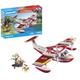 Playmobil 71463 Action Heroes: Firefighting Seaplane with Extinguishing Function, heroic rescue missions, with a firefighter, imaginative role-play, detailed play sets suitable for children ages 4+