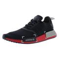 adidas NMD_R1 Mens Shoes Size 10.5, Color: Black/Red-Black, Black/Red-black, 10.5