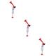 Toddmomy 3pcs Football Push Horn Mini Footballs Trumpet Toy Cheer Fan Horns Fan Cheering Horn Air Horn Portable Handheld Blast Air Horn Cheerleading Kid Trumpet Child Props Metal Small