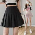 Jupe coréenne taille haute pour femmes mini jupes sexy pour dames jupe plissée Kawaii short